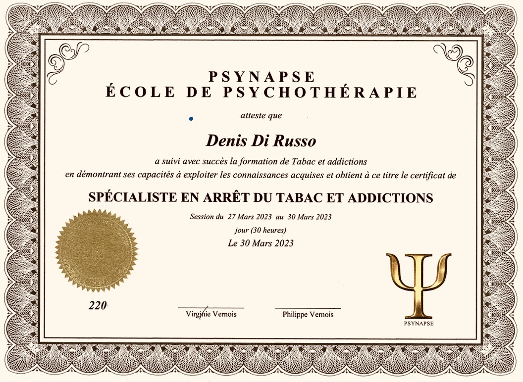 Hypnose Aix en Provence, Denis Di Russo, Sophrologie, EFT, Acouphènes